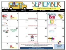 September Calendar